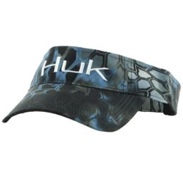 HUK Logo Visor H3000014 074 Kryptek Typhon One Size Fits All Fishing Sun Visor