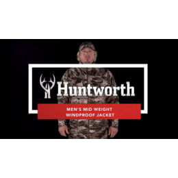 Men's Elkins Windproof Hunting Jacket Disruption - Huntworth Gear