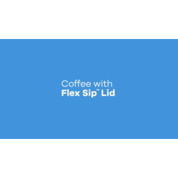 16 oz Coffee with Flex Sip™ Lid - White