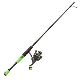 Lews Mach Speed Spin Spinning Reel 6.2:1 Gear Ratio Clam Package 10+1 Bearings