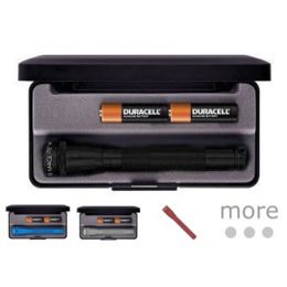 NEW MAGLITE SP2209H GRAY LED MINI MAG 2AA CELL FLASHLIGHT MAG-LITE USA MADE