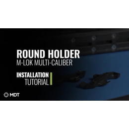 Multi-Caliber 2rd Spare Round Holder M Lok and Key Mod Compatible  Matchsaver