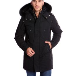 black fur parka mens