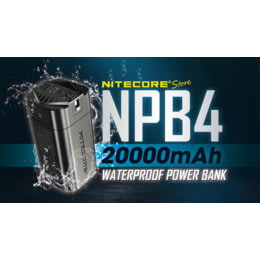 Nitecore NPB4 20,000 mAh Waterproof Power Bank