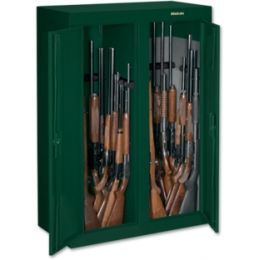 Stack On 16 31 Gun Convertible Double Door Steel Security Cabinet