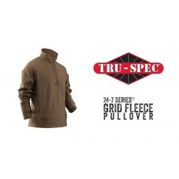 tru spec grid fleece hoodie