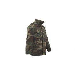Tru-Spec M65 Lined Field Jacket, Woodland, Small, Regular Length 2444003 —  Womens Clothing Size: Small, Apparel Fit: Regular, Gender: Female, Age