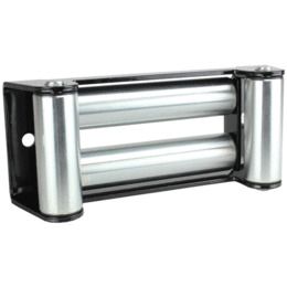 2 Pack Heavy Duty Winch Roller Fairlead 10/" Universal 4 Way Roller Cable Guide