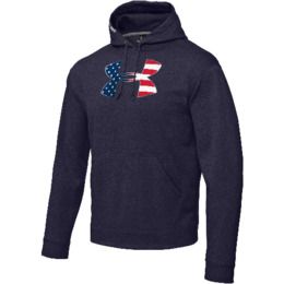 under armour big flag logo hoodie