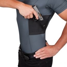 UnderTech Undercover Men/'s Concealed Carry Crew Neck Tee 4003