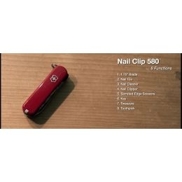 Victorinox 580 0.6461.63 Nail Clipper Knife Nail Clipper Nail