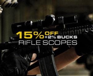 15% OFF Rifle Scopes