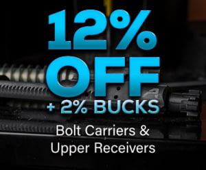 12% OFF Bolt Carriers &amp; Upper Receivers