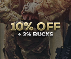 10% Off + 2% Bucks for My Account Users