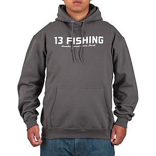 13 Fishing Facepunch Hoodie w/White Logo - Men's