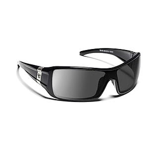 Quiksilver Track Sunglasses - Shiny Black / Grey