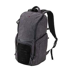 Allen Company Messenger Bag and Backpack with Laptop and Concealed Carry  Pocket, Gray/Black