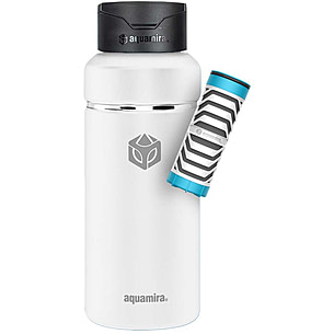 WaterBasics Filtered Water Bottle - Red Line