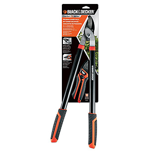 Black Decker Pruning Combo Pack 28in Lopper and 8.5in Bypass