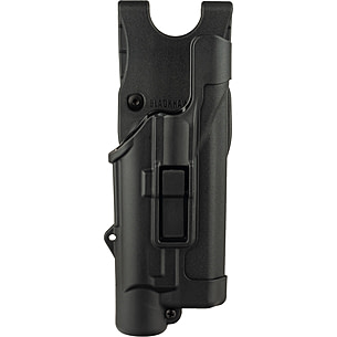 Blackhawk Epoch Level 3 Light Bearing Duty Plain Black Finish Left Hand  Holster for Glock 17/22/31 Pistols 
