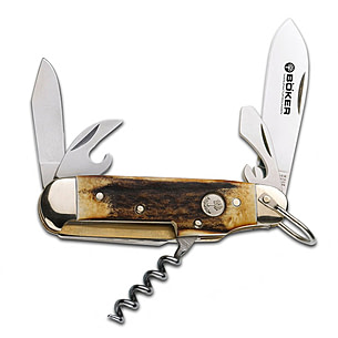 Boker Camp Knife Classic Gold Folding Knife