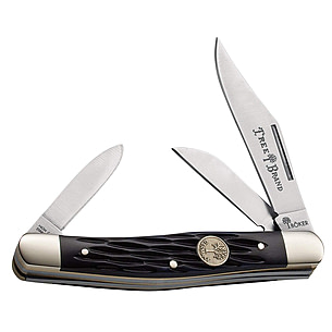  Boker Mini Trapper 3.75 Inch Pocket Knife, Jigged