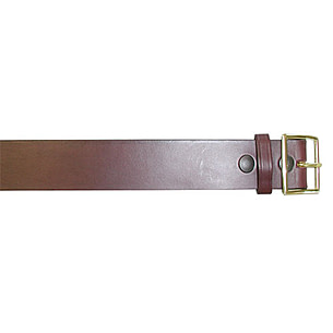 Boston Leather 1.75in. Leather Garrison Belt | 52 Brown