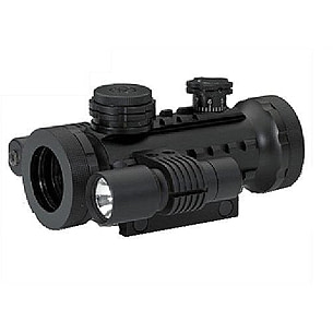 BSA Optics Stealth Series Tactical Red Dot Scope w/Laser & Light