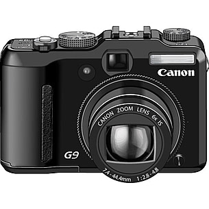 Canon PowerShot G9 12.1 MP Digital Camera w/ 6x Optical Image