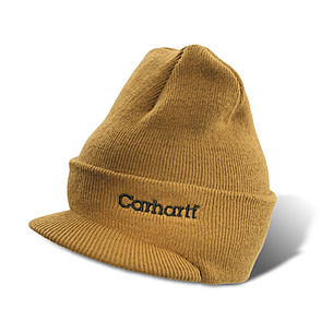Carhartt Knit Hat with Visor - Mens | 5 Star Rating Free Shipping over $49!