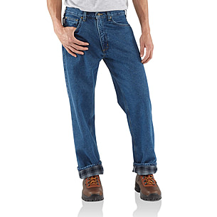 Mens carhartt sales lined pants