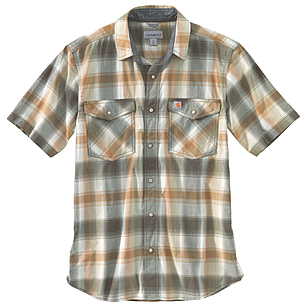 Carhartt men's rugged flex 2025 bozeman short sleeve shirt