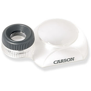 Carson TriView Folding Loupe Magnifier Loupe; 3 lenses each 5X  magnification;
