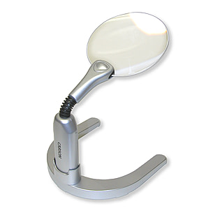 Carson DeskBrite-200 table lamp with built-in 2x/5x magnifying glass