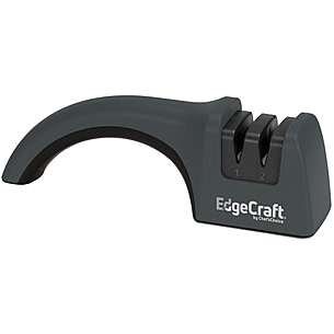 EdgeCraft Model E1520 2-Stage Diamond Hone AngleSelect Professional Electric Knife Sharpener, in Gray