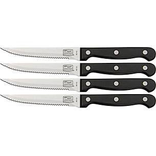 4-pc CHICAGO CUTLERY Insignia Steel STEAK KNIFE SET 4.5 Full Tang