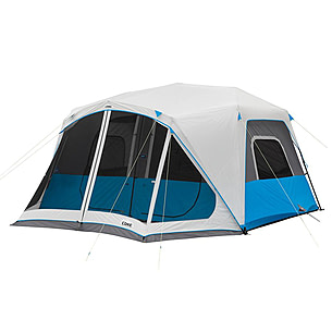 Core lighted outlet tent