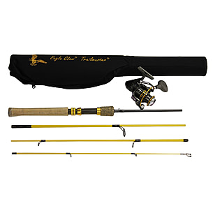 Eagle Claw Trailmaster 6BB SpinCombo 66 4pc Graphite TMM66S4C