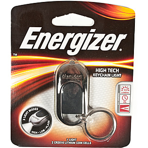 Energizer Hi Tech Keychain Light 4.5 Star Rating Free Shipping