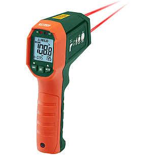 IDEAL LED Dual Targeting Laser Infrared Thermometer in the Infrared  Thermometer department at