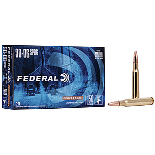 eral 3006A Power-Shok 30-06 Springfield 150 Gr JSP Ammo