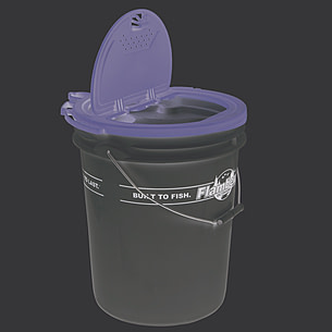 Flambeau 5 Gal. Insulated Bucket w/Premium Bait Bucket Lid Combo