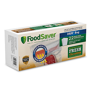 FoodSaver 1-Gallon GameSaver Heat-Seal Pre-Cut Bags, 28 Count