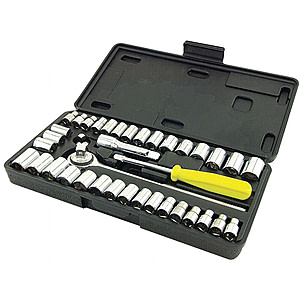 Socket Set, 40-Piece