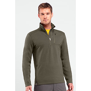 Men's Merino Lodge Long Sleeve Half Zip Sweater