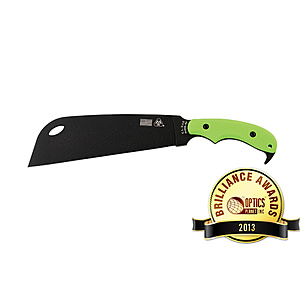 KA-BAR Knives Zomstro Zombie Chopper Straight Edge Knife w/ Sheath 