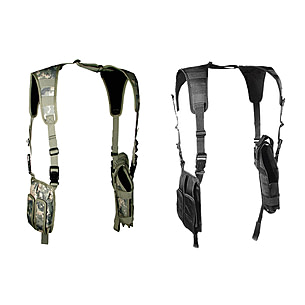 Heavy-Duty Rugged Tactical Shoulder Holster with Modular Magazine