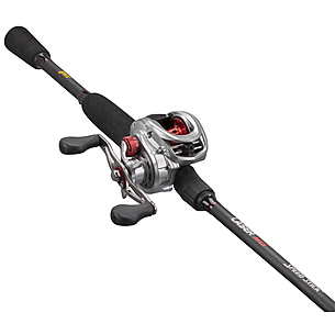 Lew's Laser Mg 6'6in -1 Med Heavy Right Hand Baitcast Combo 8 Bearing,  Rulon Drag System, 6.8-1 27in Rpt