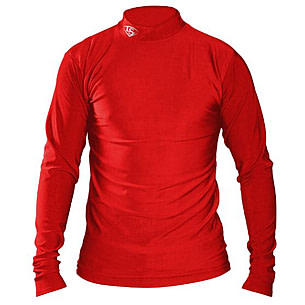Louisville Slugger Adult Slugger Cold Weather Thermal Tech Long Sleeve Shirt,  Black 