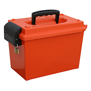 MTM Survivor Dry Box Water Resistant 10x7x3 Inches Orange